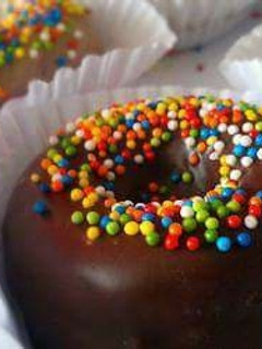 Una foto de Donas de chocolate