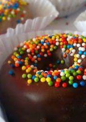 Una foto de Donas de chocolate