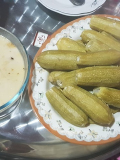 صورة لوصفة كوسا محشي مع لبن جميد