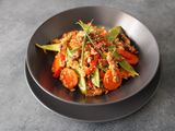 Warmer asiatischer Rindfleischsalat