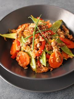 Warmer asiatischer Rindfleischsalat Rezepthauptbild