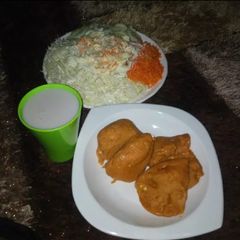 A picture of Jollof rice.
