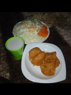 A picture of Jollof rice.
