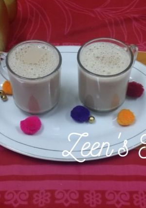 A picture of Hyderabadi Irani Chai.