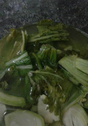 Hình của món Dưa cải muối xổi.