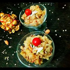 Urad Dal Halwa A picture of Urad Dal Halwa.