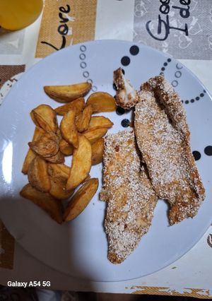 Una foto de Pollo Empanado con Avena