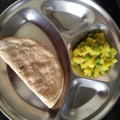 Plain roti A picture of Plain roti.