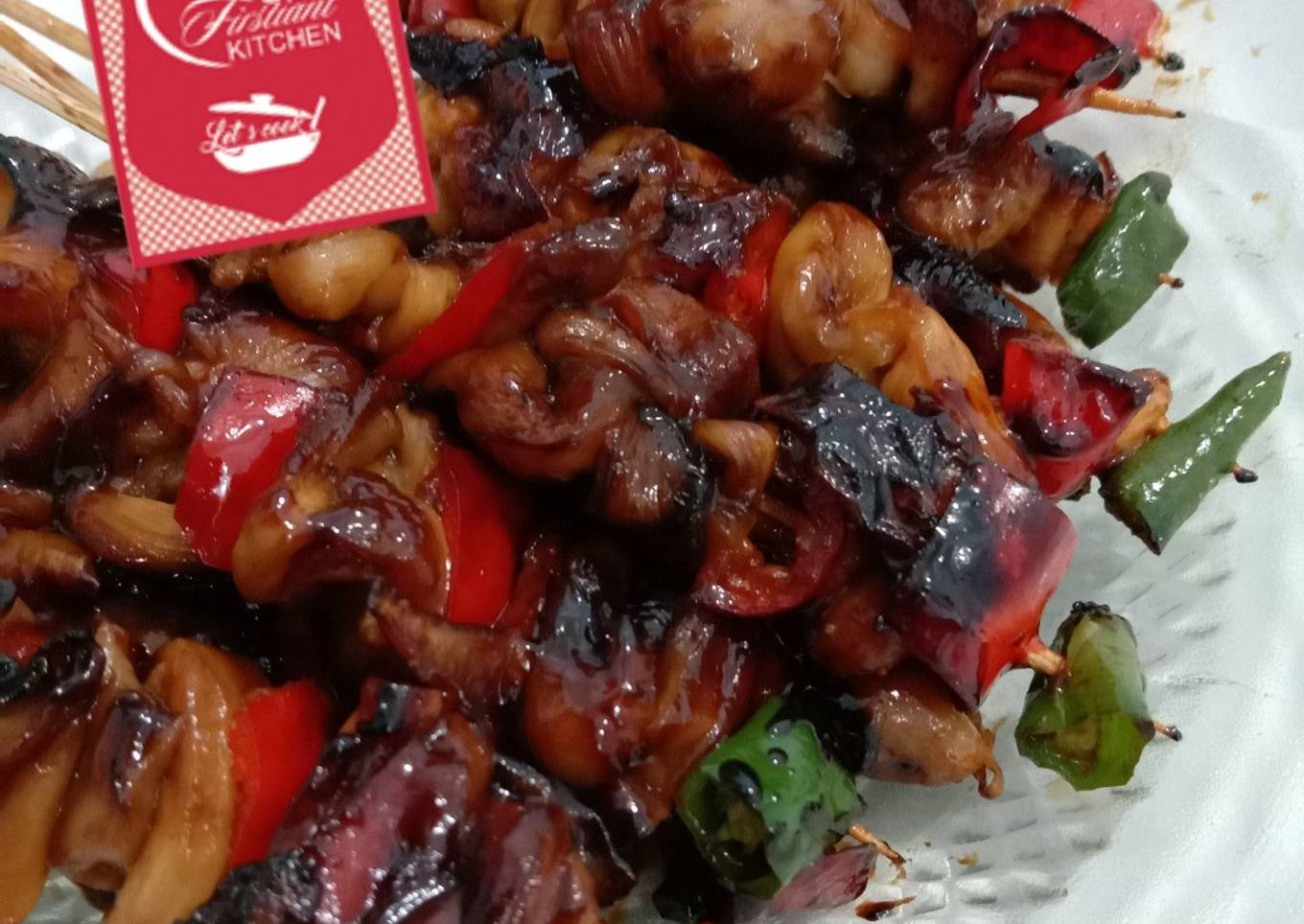 402. Sate Jamur Panggang Teflon