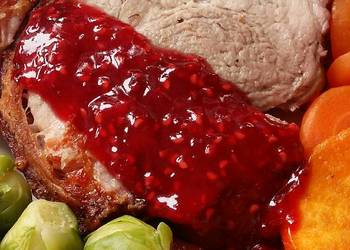 Unique Recipe Vickys Roast Pork with Raspberry Sauce GF DF EF SF NF Delicious Perfect Unique Recipe Vickys Roast Pork with Raspberry Sauce GF DF EF SF NF Delicious Perfect