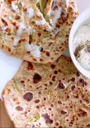 A picture of Broccoli paratha.