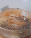 Trà đào ổi hồng hạt chia