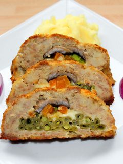 Töltött fasírt recept fotója
