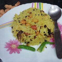 A picture of Lemon Rice.