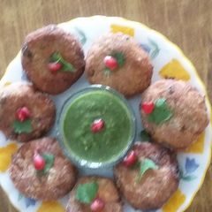A picture of Jugadu cutlets.
