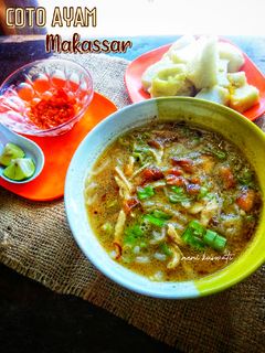 Foto resep Coto Ayam Makassar