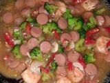Brokoli udang saus tiram