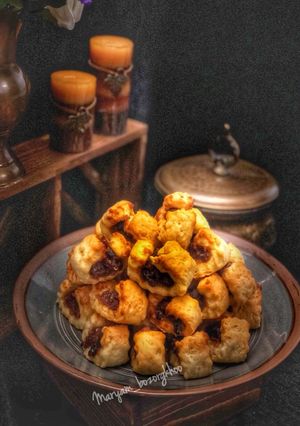 عکسی از دستور شیرینی سیب دارچینی