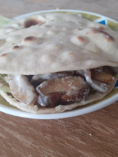 Una foto de Kebab de pollo