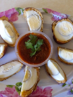 A picture of Scotcheggs#teamcontest#teamEaster#themeZheEasterFriday#Appetizer.