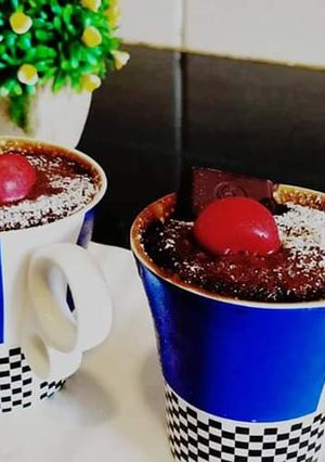 A picture of Instant Chocochip Mug Cake.