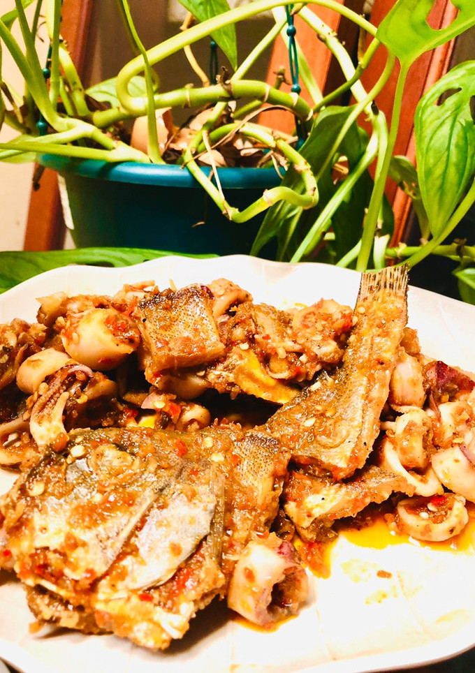 Foto resep Sambal Balado Ikan Jambal dan Cumi Asin
