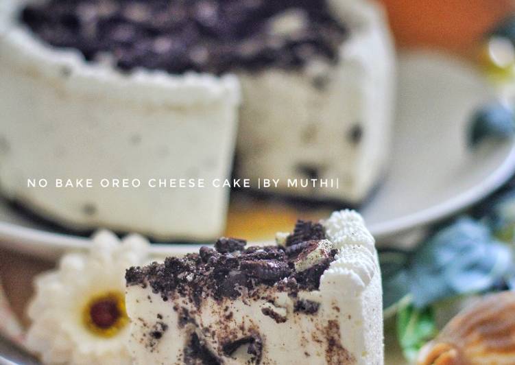 Resep Oreo Cheesecake (no bake) yang Enak Banget