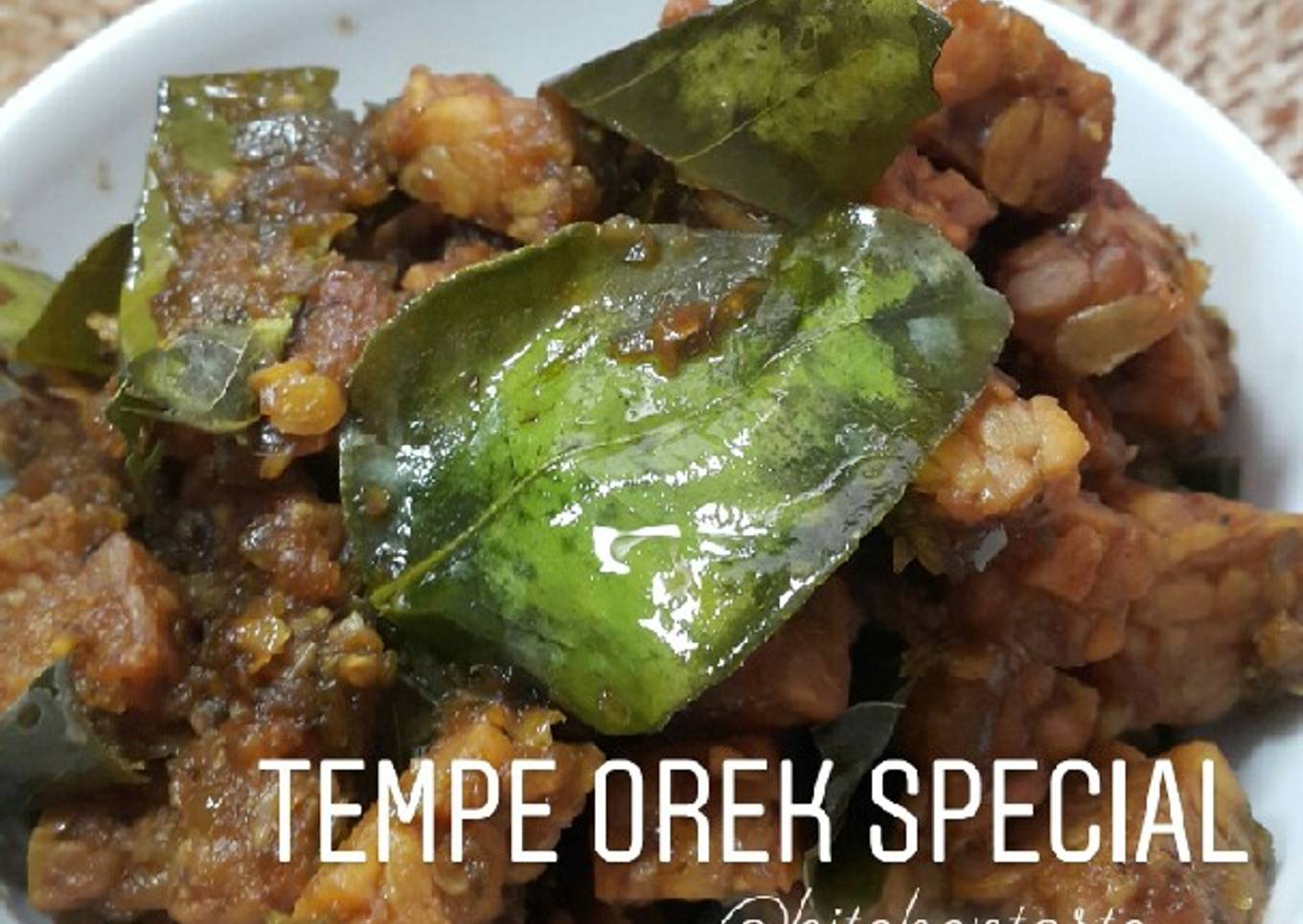 TEMPE OREK SPECIAL Rasa unique ala Kitchentaste