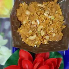 A picture of Moong Dal Halwa.