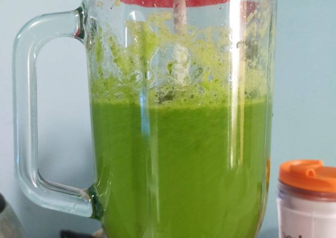 Cara Gampang Menyiapkan #9. Green Smoothies Enak Sehat-Hat-Hat. Anti Gagal