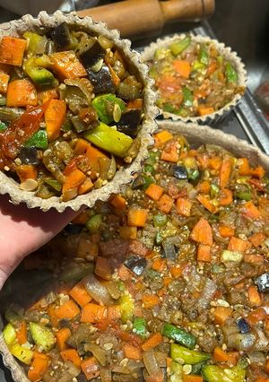 Una foto de 🥧 Tarta casera de verduras como la hacía mi mamá
