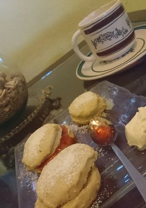 Una foto de Scones dulces