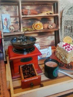 عکسی از دستور شیر قهوه شکلاتی