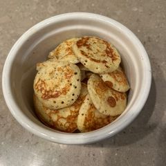 A picture of Potato Blinis.