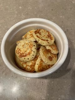 A picture of Potato Blinis.