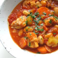 A picture of Chicken & Beans.
