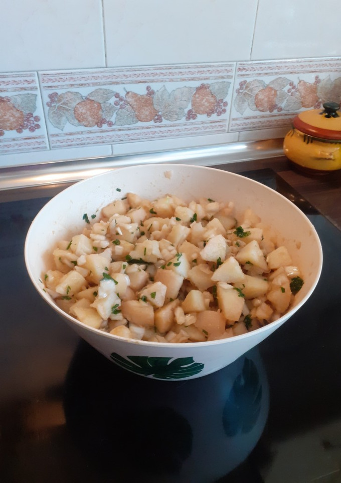 Una foto de Papas aliñas