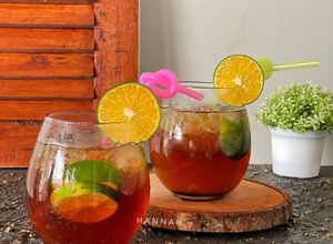 Foto resep Es Teh Kampul a.k.a Iced Orange Tea