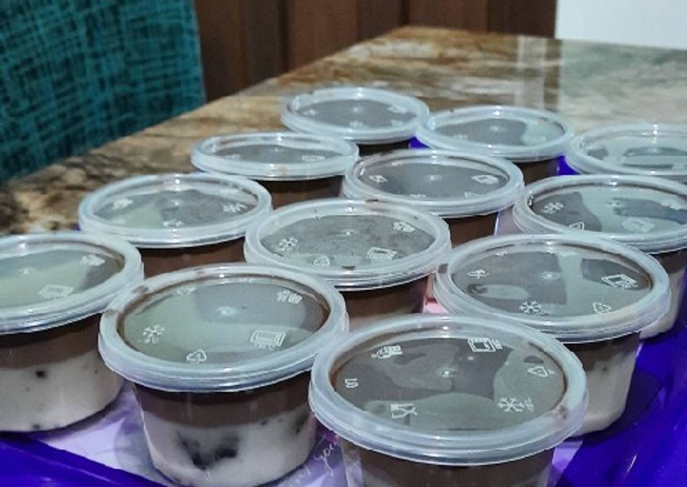 Resep Puding Mini Oreo Milo Coklat Anti Gagal