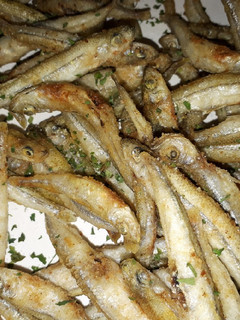 Una foto de Pejerreys fritos