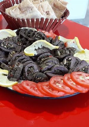 صورة لوصفة طحال محشية 😋