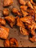 Pollo con salsa di soia senza mandorle