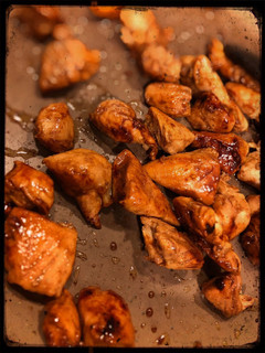Foto di Pollo con salsa di soia senza mandorle