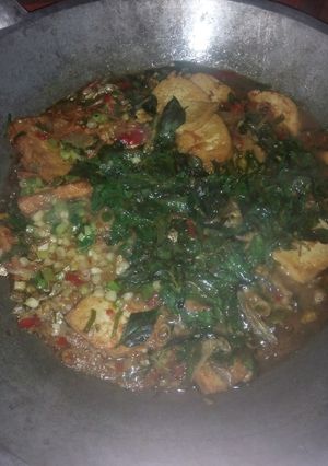 Foto resep Woku tahu pedas sangat