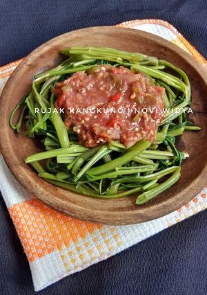 Foto resep Rujak kangkung