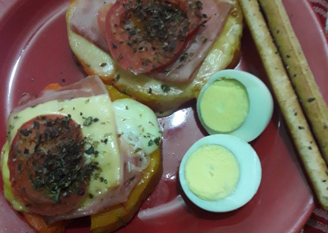 Rodajas de calabaza a la Napolitana