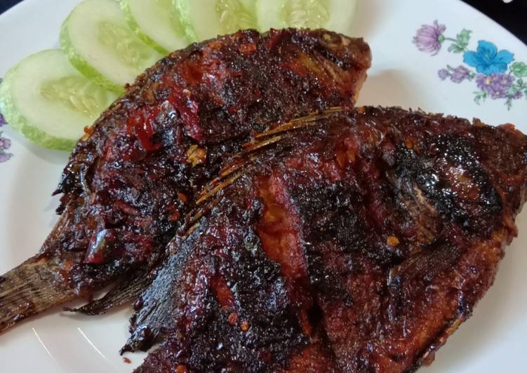 Ikan Bakar Pedas Manis