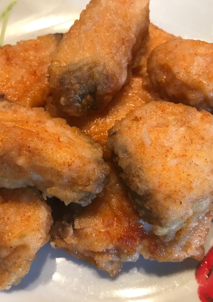 Una foto de Bienmesabe o cazón en adobo rebozado