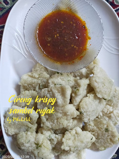 Foto resep Cireng Crispy sambel rujak