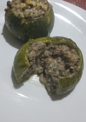Una foto de Zapallitos rellenos